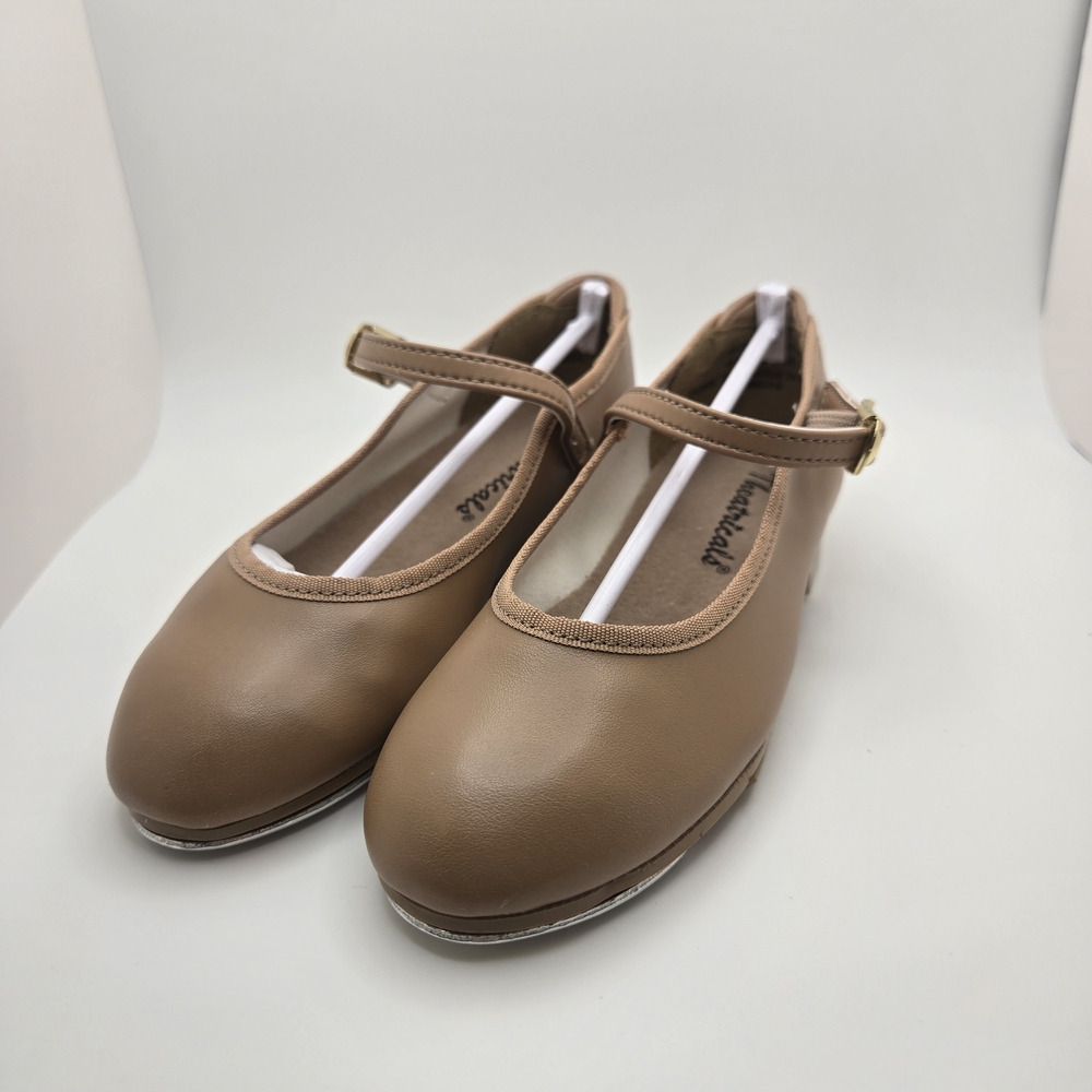 Classic Tan Kids Tap Shoes